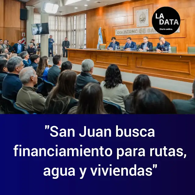 SAN JUAN PREPARA UN MEGA PLAN DE OBRAS